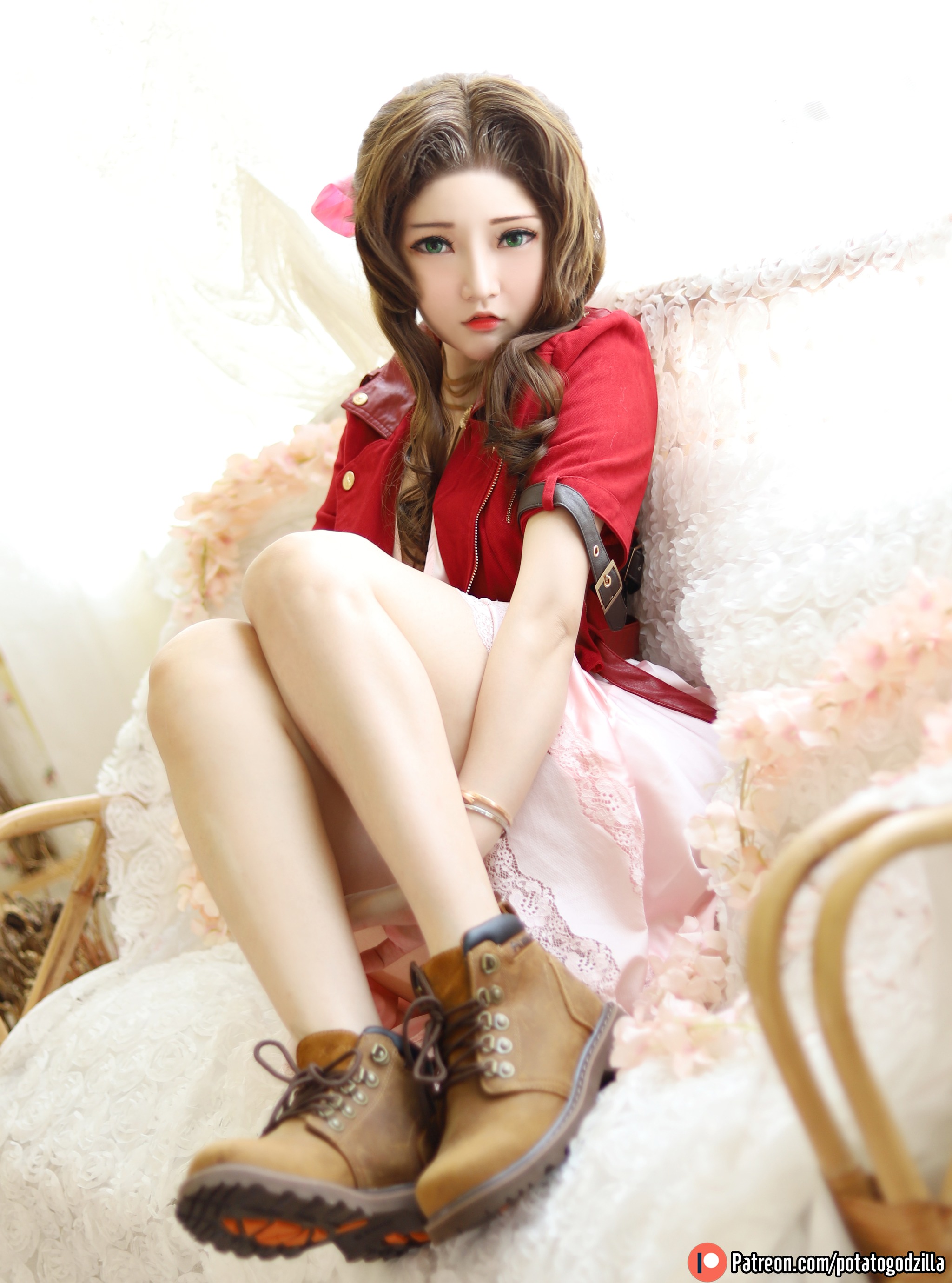 图片[1]-Potato Godzilla – NO.002 Aeris [74P]-XikXak